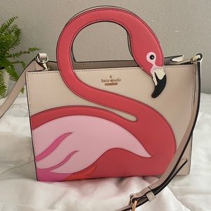 NWOT Kate Spade Flamingo purse